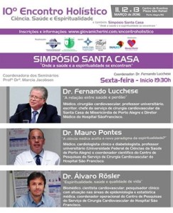 Folder Simpósio Santa Casa