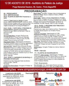 Programação simposio novo cpc-com uniritter